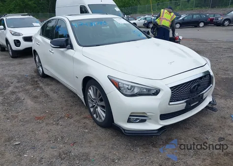 2018 Infiniti Q50 3.0T Luxe from USA, damaged, VIN JN1EV7AR7JM445233